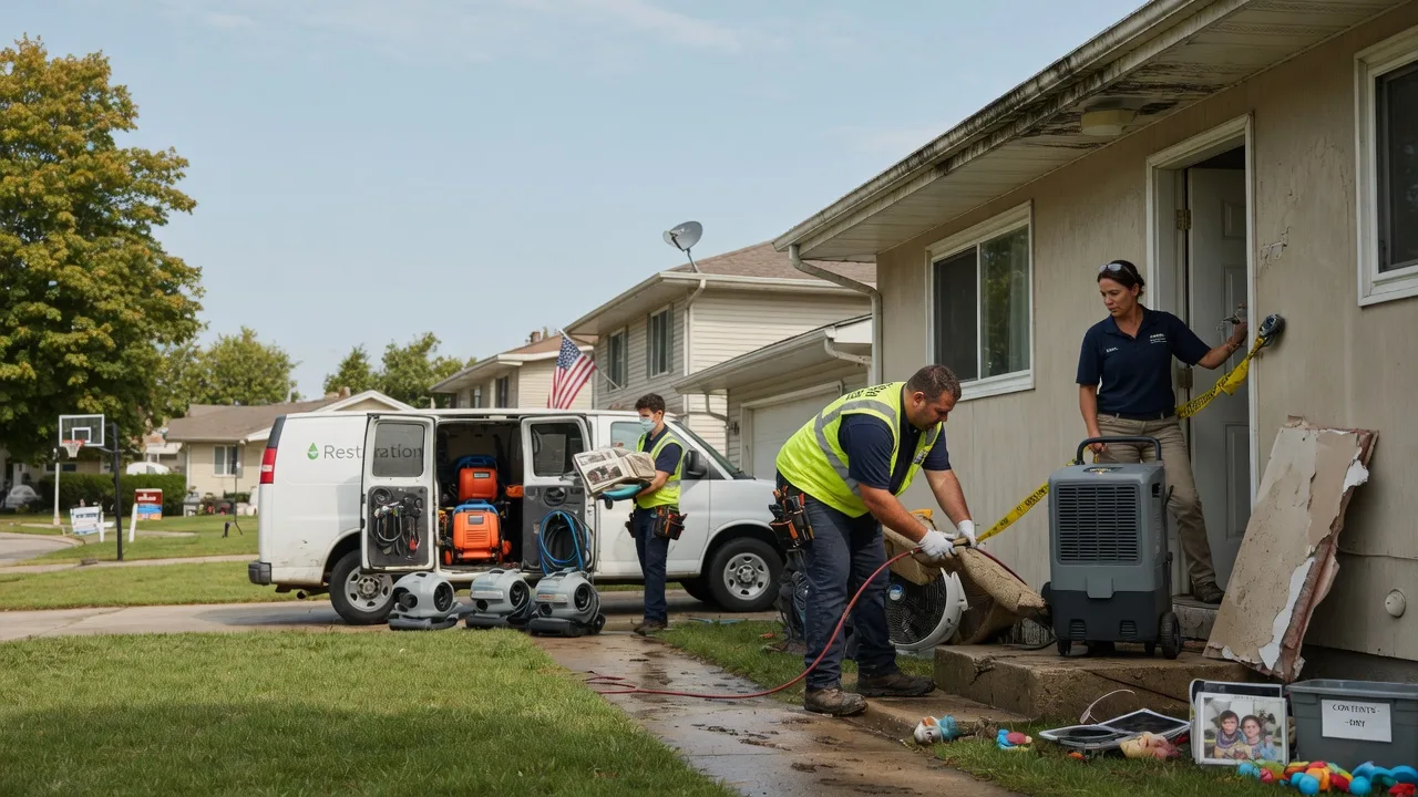 Water Damage Restoration in Conklin, MI near me